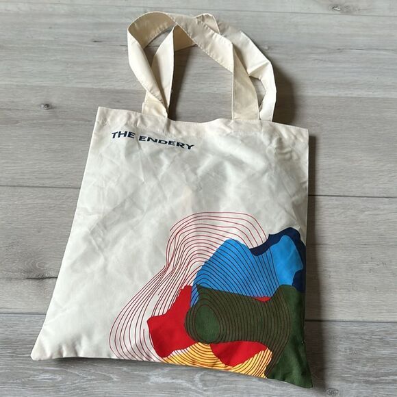 The Endery Cabin Cardigan | Crystal Lake Size XL/XXL in Tan and Blue NWT - Picture 14 of 16